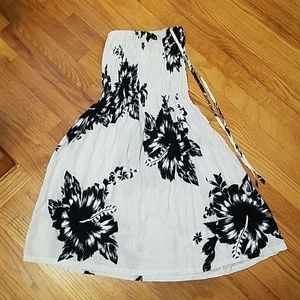 Strapless Beach Cover Up